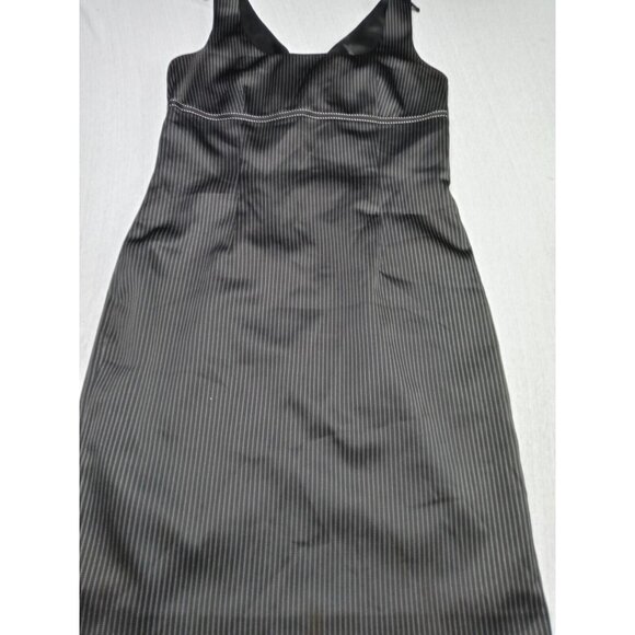 Isabel & Nina Sleeveless lined Black zippers Dress, Size 8 spaghetti  pretty. - Picture 7 of 12